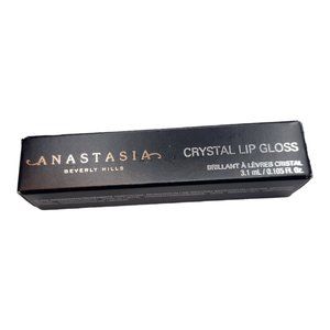 ANASTASIA Crystal Lip Gloss in Glass NEW in Box 0.105 FL OZ Glass like shine